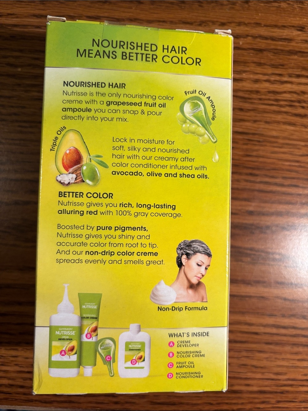 Garnier Nutrisse 52 Strawberry Jam (Medium Berry Red) - Picture 2 of 6